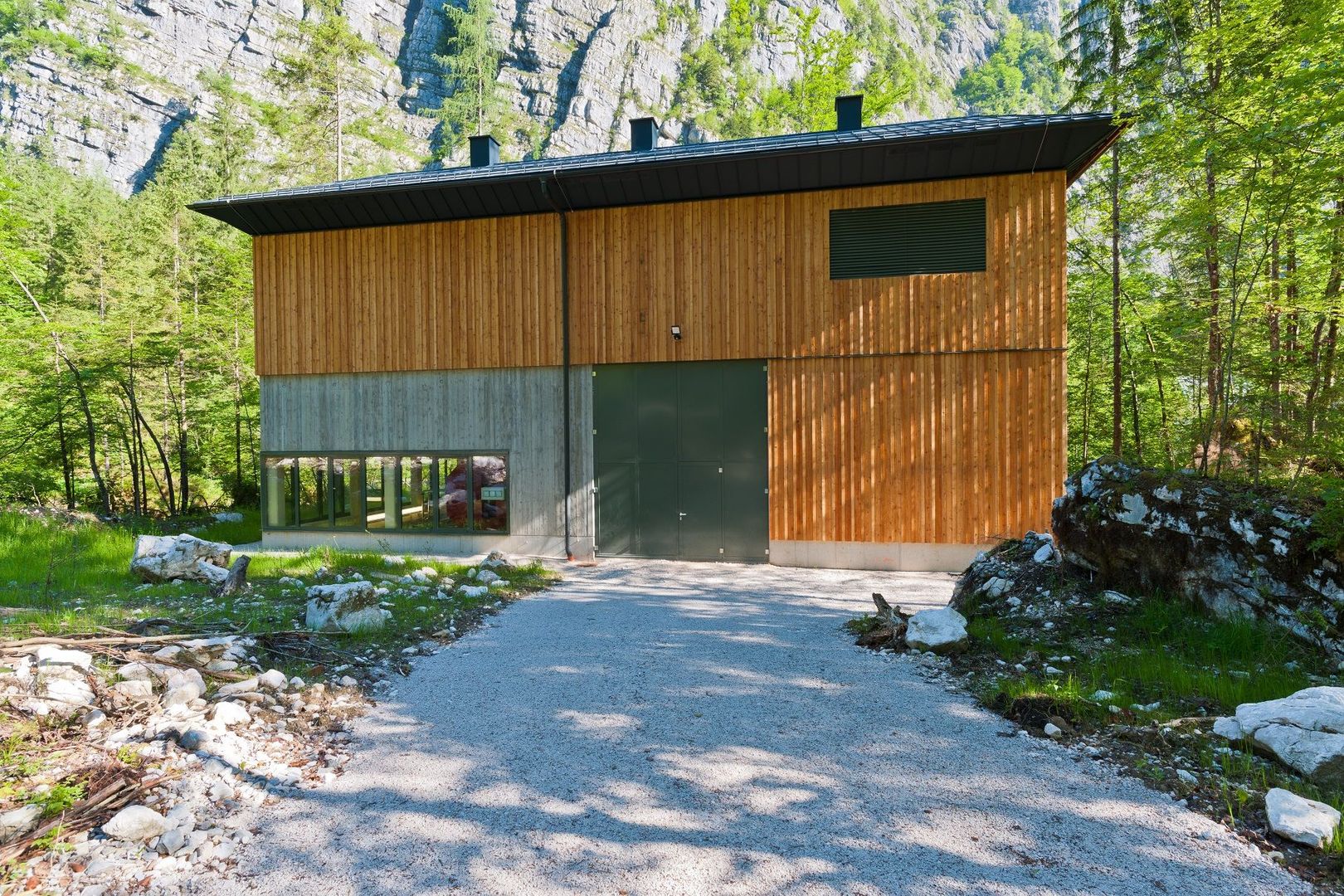 Hydro power plant operated by the Austrian Bundesforste