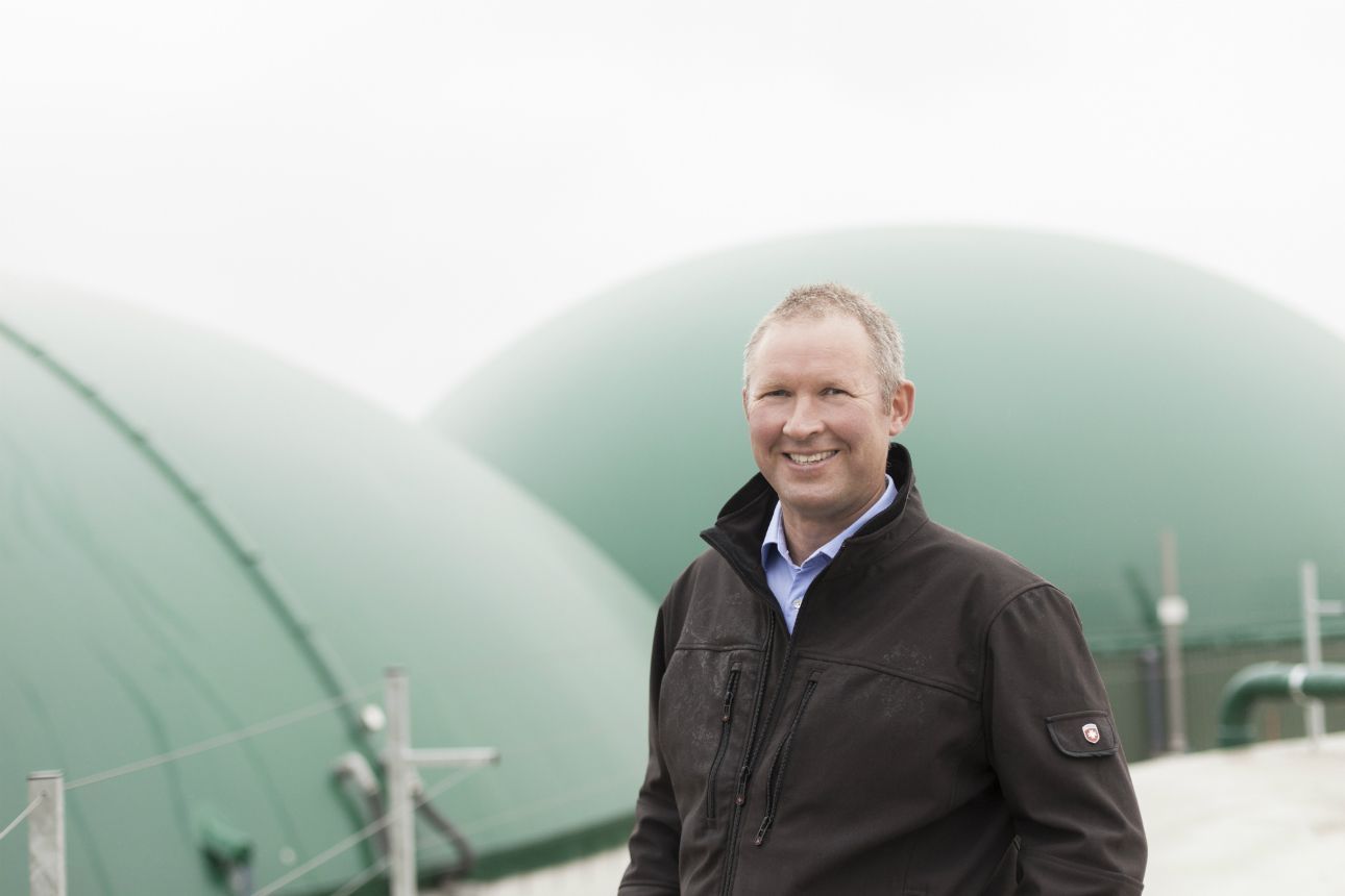 Secondary reserve provided by a biogas plant in the Virtual Power Plant of Next Krafwerke.