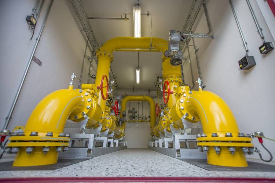 The Power to Gas plant in Hassfurt Germany.