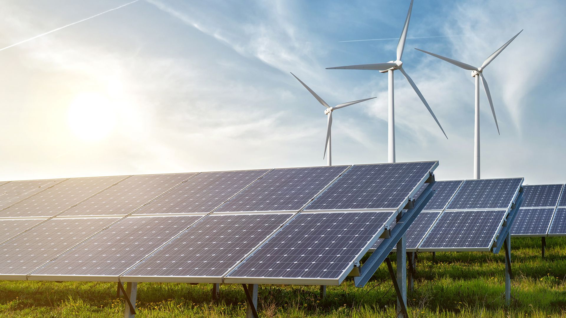Verschiedene Erneuerbare-Energien-Anlagen in der Direktvermarktung von Next Kraftwerke in Österreich.