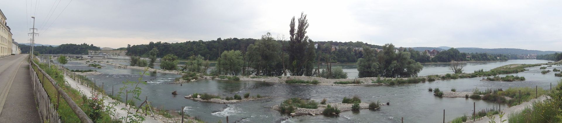 Auf der Strecke der diesjährigen Wave konnte diese Rheinlandschaft bewundert werden.